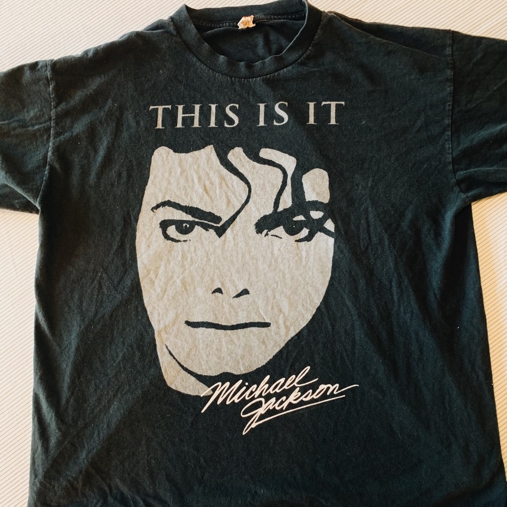 Vintage Michael Jackson This is It Tshirt